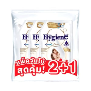 pdc_ไฮยีน เอ็กซ์เพิร์ท แคร์ น้ำยาปรับผ้านุ่มสูตรเข้มข้นพิเศษ มิลค์กี้ ทัช 1000 มล. แพ็ค 2+1