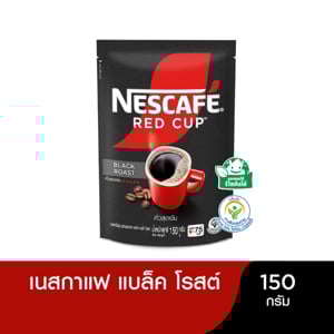 pdc_เนสกาแฟ เรดคัพ แบล็ค โรสต์ กาแฟสำเร็จรูปผสมกาแฟคั่วบดละเอียด 150 ก.