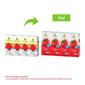pdc_ดอยคำ น้ำมะเขือเทศ 99% สูตรโซเดียมต่ำ 200 มล. แพ็ค 4