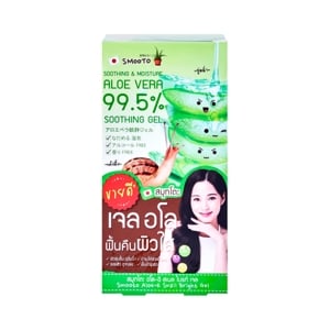 pdc_สมูทโตะ อโลอี สเนล ไบรท์ เจล 50 ก. แพ็ค 4