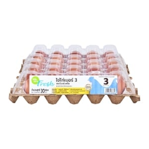 pdc_วี อาร์ เฟร็ช ไข่ไก่สด เบอร์ 3 30 ฟอง