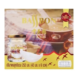 pdc_บาสบอน เครื่องดื่มรังนกสำเร็จรูป 42 มล. x 6 ขวด