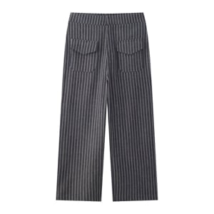 pdc_เบสิโค กางเกงขายาวทรงเอวสูง สำหรับผู้หญิง รุ่น FTHN25Q3LC002 สีเทา