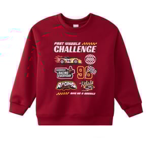 pdc_เบสิโค เสื้อแขนยาว สำหรับเด็กชาย รุ่น FCAL2509LB04W สีแดง