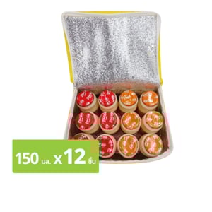 pdc_ดัชมิลล์ ดีไลท์ นมเปรี้ยว สูตรธรรมชาติ & สูตรไฟเบอร์ 150 มล. x 12 ชิ้น