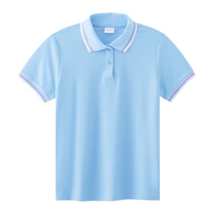 pdc_เบสิโค เสื้อโปโลเบสิค สำหรับผู้หญิง รุ่น BDNC24Q1LC001 สีฟ้า