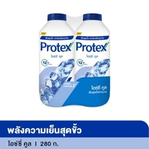 pdc_โพรเทคส์ แป้งเย็น สูตรไอซ์ซี่ คูล 280 ก. แพ็คคู่