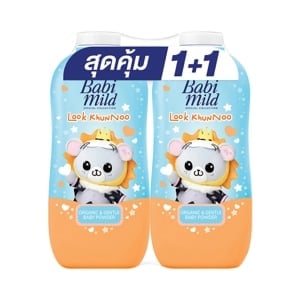 pdc_เบบี้มายด์ สเปเชียล คอลเล็กชัน ออร์แกนิก & เจนเทิล เบบี้ พาวเดอร์ 350 ก. แพ็ค 1+1