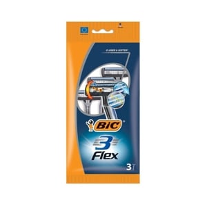 pdc_บิค มีดโกน รุ่น 3 เฟล็กซ์ แพ็ค 3 ชิ้น