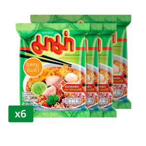 pdc_มาม่า บะหมี่กึ่งสำเร็จรูป รสหมูต้มยำ 60 ก. แพ็ค 6