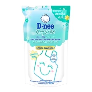 pdc_ดีนี่ ออร์แกนิก สไมล์ลิ่ง เบบี้ ผลิตภัณฑ์ซักผ้าเด็ก 530 มล.