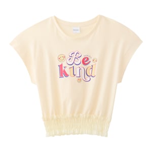 pdc_เบสิโค x สไมลีย์ เสื้อสม็อค สำหรับผู้หญิง รุ่น FASL25Q3LC020 สีเหลือง