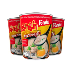 pdc_มาม่า โจ๊กคัพ โจ๊กกึ่งสำเร็จรูป รสมาม่าหมูสับ (ชนิดถ้วย) 45 ก. แพ็ค 3