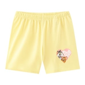 pdc_ทอม แอนด์ เจอร์รี่ กางเกงขาสั้น สำหรับเด็กผู้หญิง รุ่น BMTN2507LG015 สีเหลือง