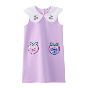 pdc_ดิสนีย์ ชุดเดรสเด็กหญิง Stitch รุ่น FMTN2508LG006 สีม่วง