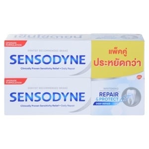 pdc_เซ็นโซดายน์ ยาสีฟัน สูตรรีแพร์ &โพรเทคท์ 100 ก. แพ็ค 2
