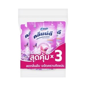 pdc_คลีนน์ดี มิดไนท์ ฟลอร่า น้ำยาซักผ้า สูตรมาตรฐาน 550 มล. แพ็ค 3