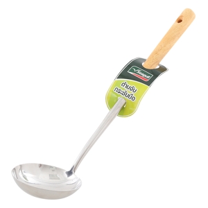 SEAGULL Chinese Ladle Wooden Handle Size 4 IN