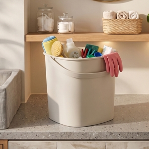 KEYWAY Bucket with Lid 15 L. TC-150 Beige_7