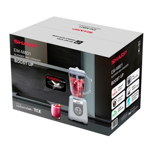 ชาร์ป เครื่องปั่น 800 วัตต์ ขนาด 1.5 ล. รุ่น EM-M801 สีขาว_6
