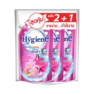 HYGIENE Liquid Laundry Detergent Lovely Bloom 520 ml. Pack 2+1_1