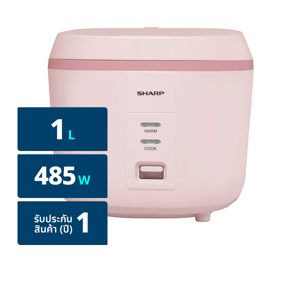 SHARP Rice Cooker Size 1L. Model. KS-PR11ET Assorted Colour