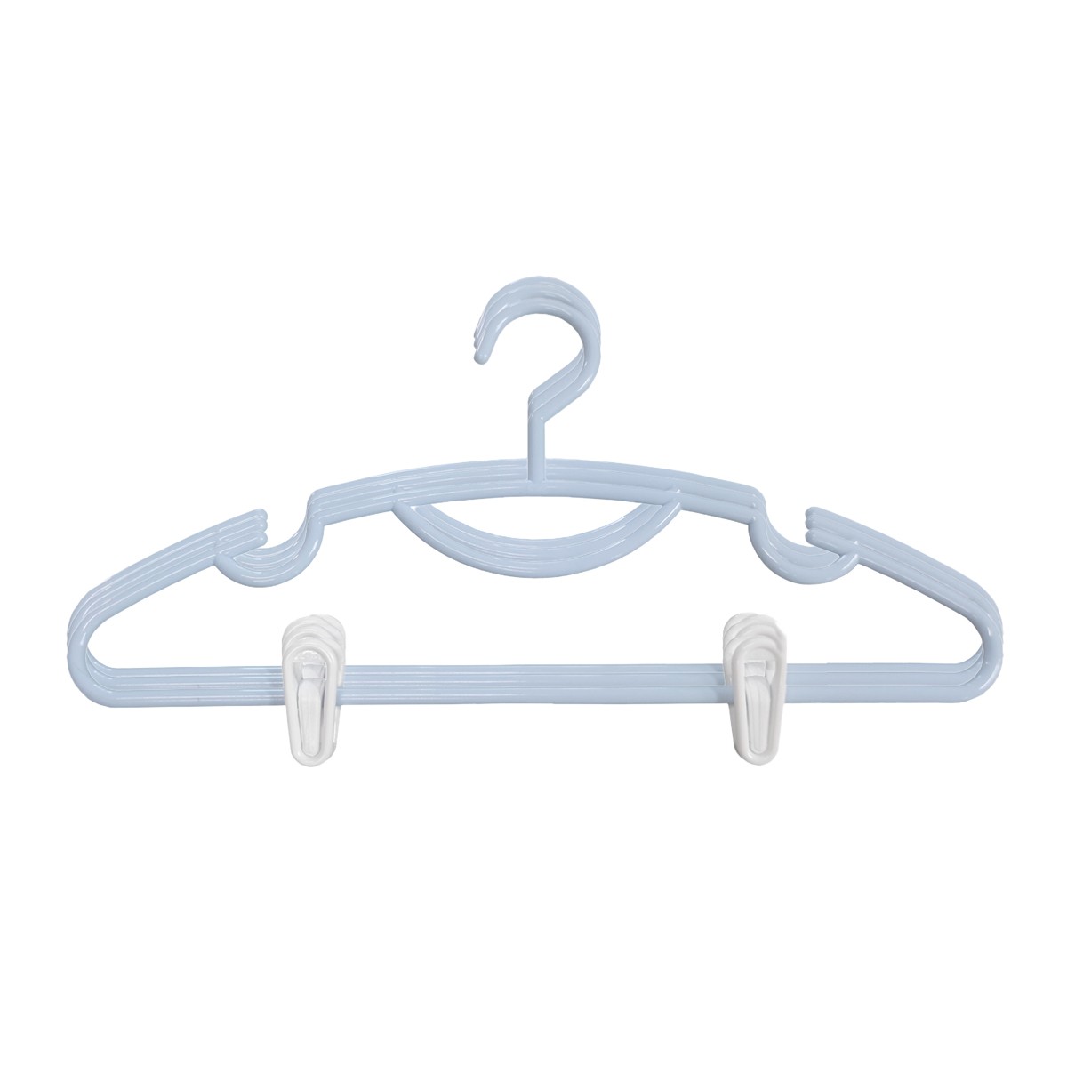 BESICO Hanger with Clip Model. 022AA x 3 units Blue Color