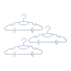 BESICO Hanger with Clip Model. 022AA x 3 units Blue Color_1
