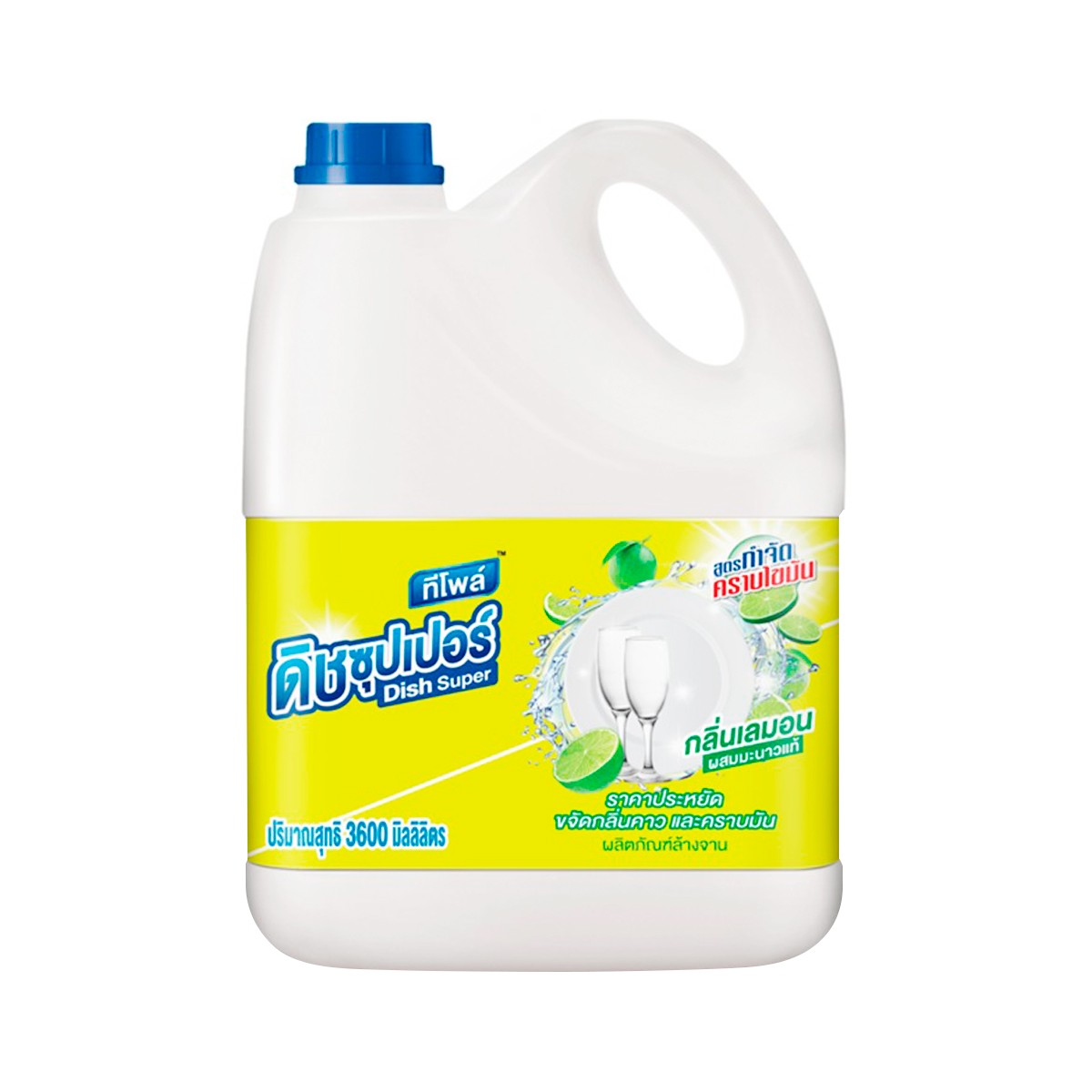 TEEPOL Dishwashing Liquid Lemon 3600 ml.