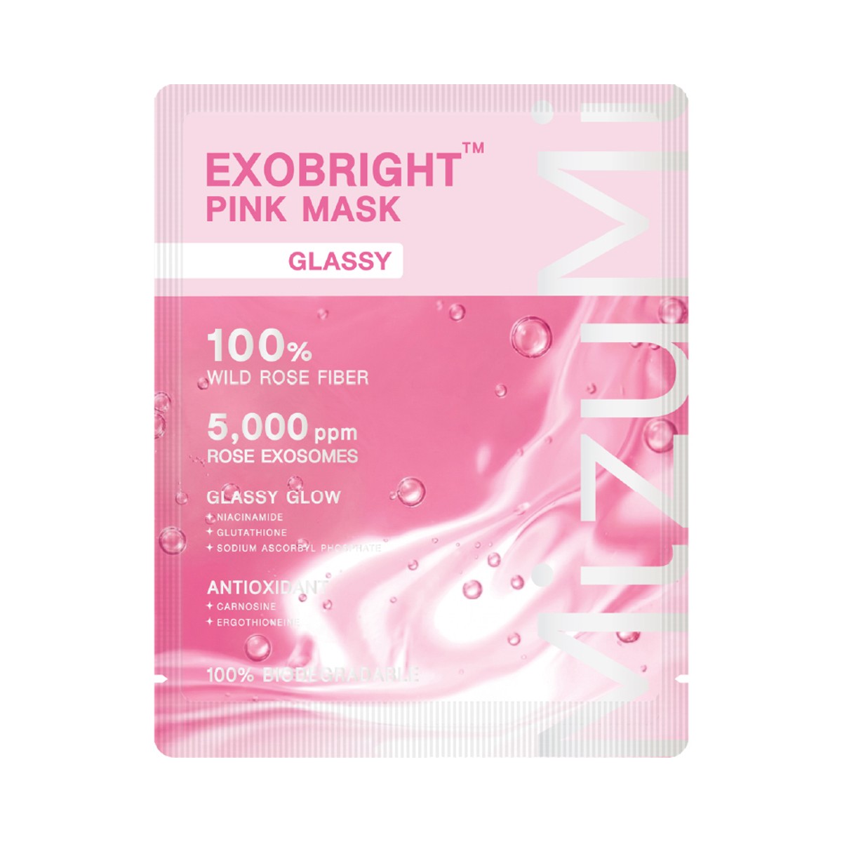 MIZUMI Exobright Pink Mask Glassy 31 ml.