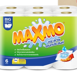 MAXMO Multi-Purpose Paper Big Roll Pack 6 x 8_3