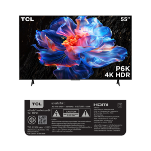 TCL LED 4K UHD TV Model 55P6K 55" Color Black_2