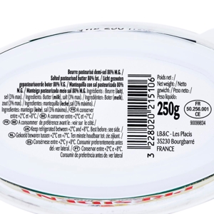 PRESIDENT Salted Butter 250 G_2