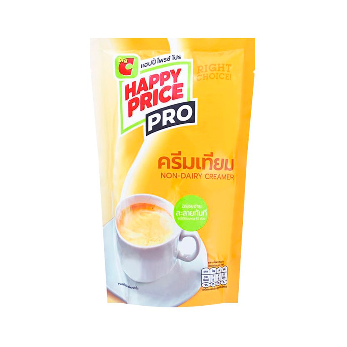 บิ๊กซี แฮปปี้ไพรซ์ โปร ครีมเทียม 200 ก.