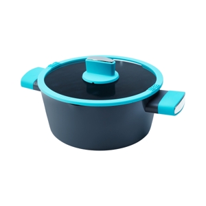 BAKER'S SECRET 24 cm. Press Aluminum Casserole with Lid Model. BS11462_3
