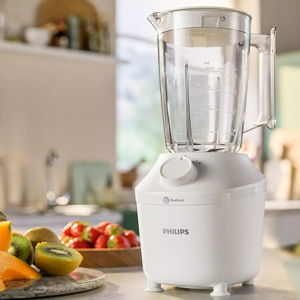 PHILIPS Blender 1 L. Model HR2041/10 Color White_5