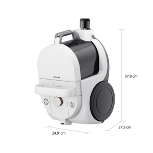 โตชิบา เครื่องดูดฝุ่นแบบกล่อง 1400 วัตต์ รุ่น VC-BL140E(W) สีขาว_7