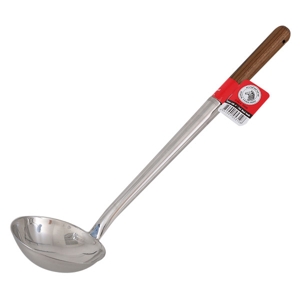 Zebra Chinese Ladle w/ Teak Wood Handle Size 4 IN.