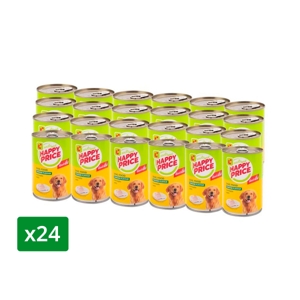 บิ๊กซี แฮปปี้ ไพรซ์ อาหารสุนัขชนิดเปียก รสไก่ 400 ก. แพ็ค 24