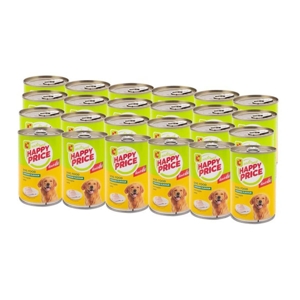 บิ๊กซี แฮปปี้ ไพรซ์ อาหารสุนัขชนิดเปียก รสไก่ 400 ก. แพ็ค 24_1