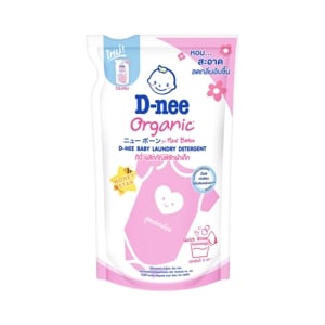 D-NEE Organic Newborn Baby Liquid Detergent Refill Honey Star Scent 530 ml.