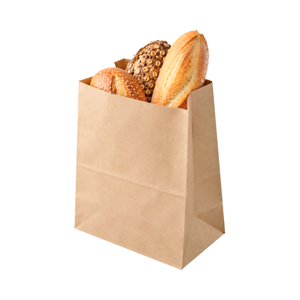 BIG C HAPPY PRICE Paper Bag Medium 5X7"  Brown Pack 10_5