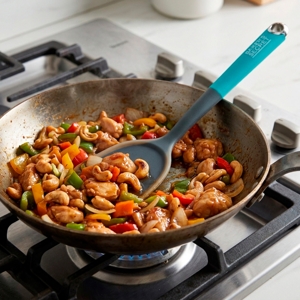 BAKER'S SECRET Platinum Silicone Turner 34.7 cm. Color Black_6