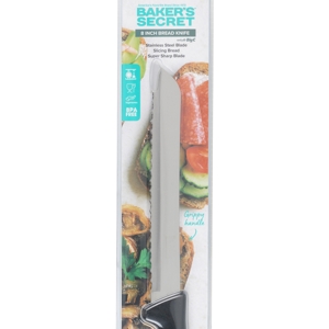 BAKER'S SECRET Bread Knife 8 Inch Color Silver_5