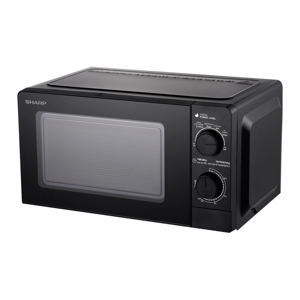 SHARP 700W Microwave Model. R-S20M5TA-B Size 20L. Black Color_3
