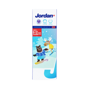 JORDAN Toothpaste Kids Step 2 for kids 6-12 years Grape 75 g.