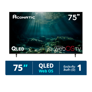 อะโคนาติก ทีวี Web OS 75" รุ่น 75QSB340AN สีดำ