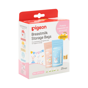 PIGEON Breastmilk Storage Bags 180 ml. Pack 25 Bags_4