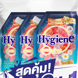 HYGIENE Expert Care Life Scent Concentrated Fabric Softener Sunkiss Blooming Scent 480 ml. Pack 2+1_1