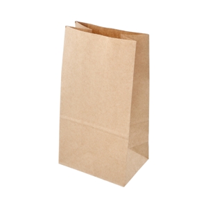 BIG C HAPPY PRICE Paper Bag Large 5X9"  Brown Pack 10_3